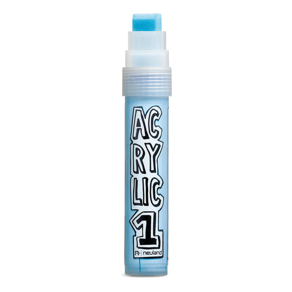 AcrylicOne BIG, wedge nib 8-15 mm, 522 pastel blue